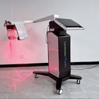 Máquina da fisioterapia do laser do vidro 3 405nm 635nm com 12,1 polegadas de tela