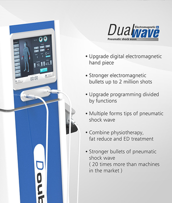 Máquina portátil da inquietação de Ed da fisioterapia da onda de Dube
