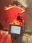 Pele que clarea a máquina fotodinâmica da terapia, equipamento da terapia da luz infra-vermelha