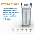 Equipamento médico eletromagnético da terapia da onda de choque do canal dobro/onda de choque para a máquina da terapia do ED ESWT