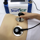 O equipamento dobro da diatermia da micro-ondas do RF Tecar da máquina de diatermia da terapia de Tecar do punho de 80mm para o músculo relaxa