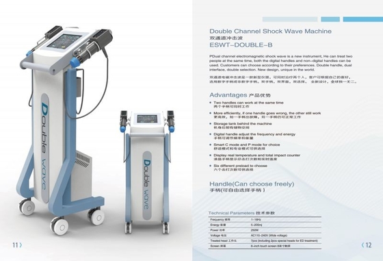 Máquina ED acústico da terapia da inquietação para a deficiência orgânica eréctil China/o emagrecimento Cryotherapy da inquietação