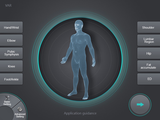 Máquina ED acústico da terapia da inquietação para a deficiência orgânica eréctil China/o emagrecimento Cryotherapy da inquietação