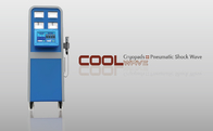 A gordura dupla da máquina da terapia da inquietação da pressão de ar reduz a máquina do emagrecimento de Cryotherapy
