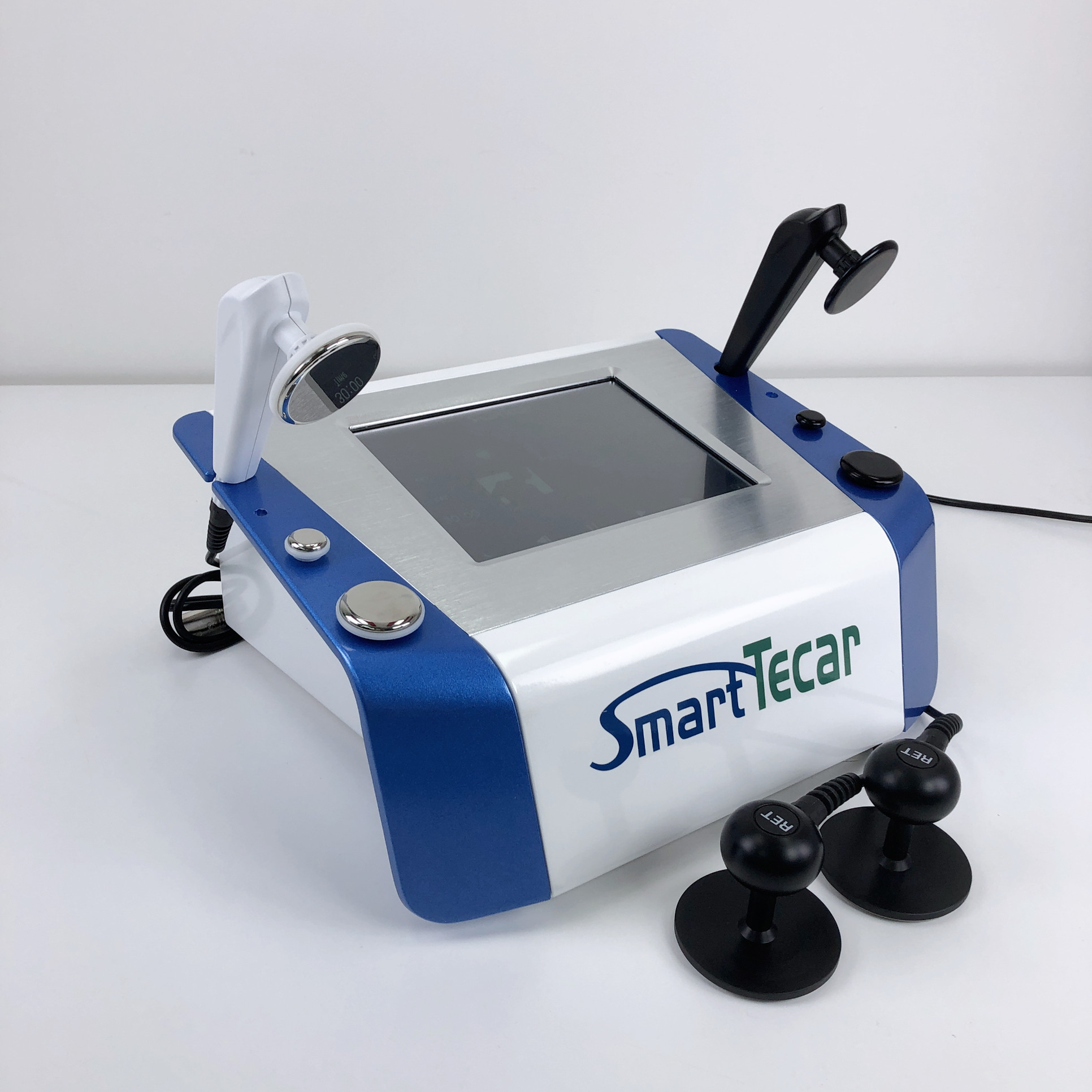 Máquina portátil da terapia de Tecar para o equipamento do RF Tecartherapy da diatermia de ferimento dos esportes