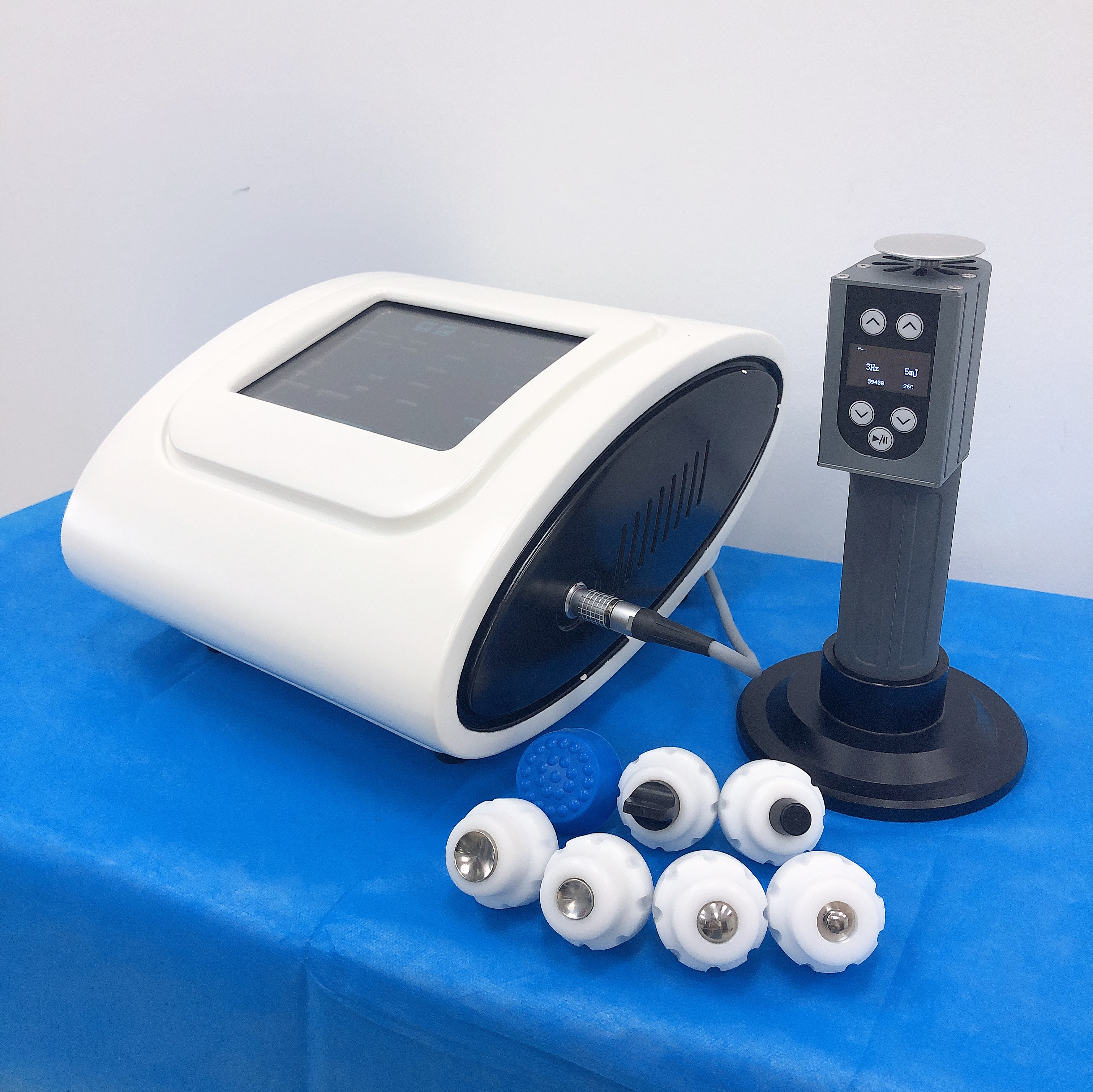 Máquina acústica da terapia da inquietação ESWT do uso 5Hz da casa com pontas especialmente projetadas para a deficiência orgânica eréctil