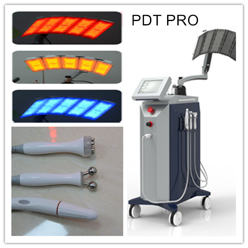 Máquina fotodinâmica da terapia do anti enrugamento para o tratamento da acne/remoção do pigmento