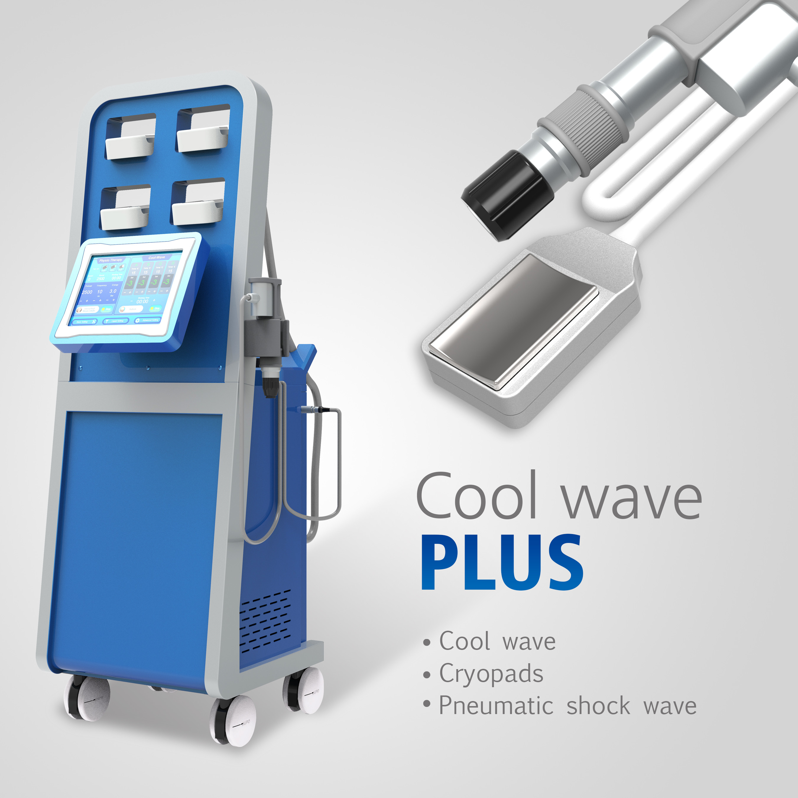 Tela táctil 10,4 gordo da máquina de congelação do hertz Cryolipholysis da liga 21 da inquietação