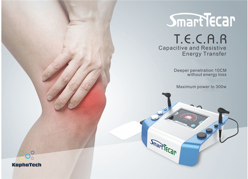 CET RET da terapia do calor do RF do equipamento da terapia da massagem 300khz Smart Tecar do corpo