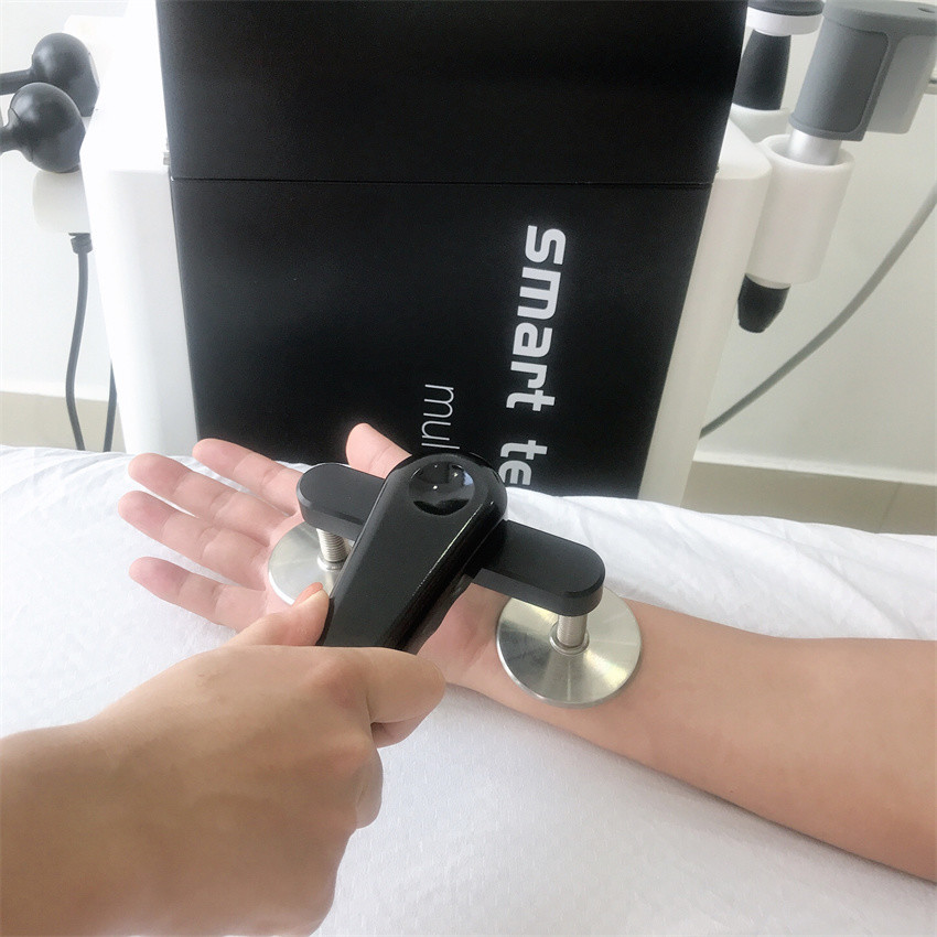 Máquina da terapia do ultrassom da mensagem da inquietação para a dor de músculos da entorse do tornozelo