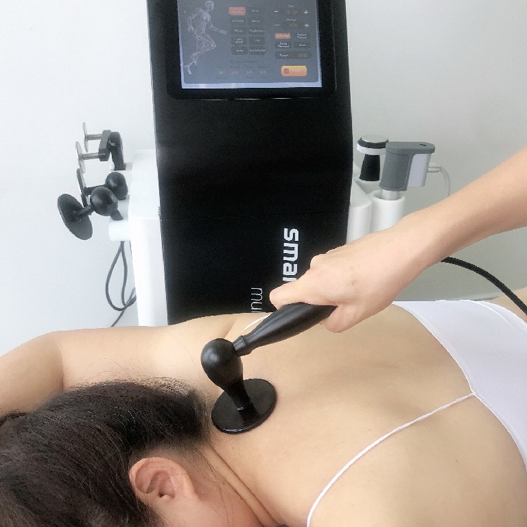 Máquina da terapia da massagem de Tecar com a máquina da inquietação para o tratamento do ED da deficiência orgânica eréctil