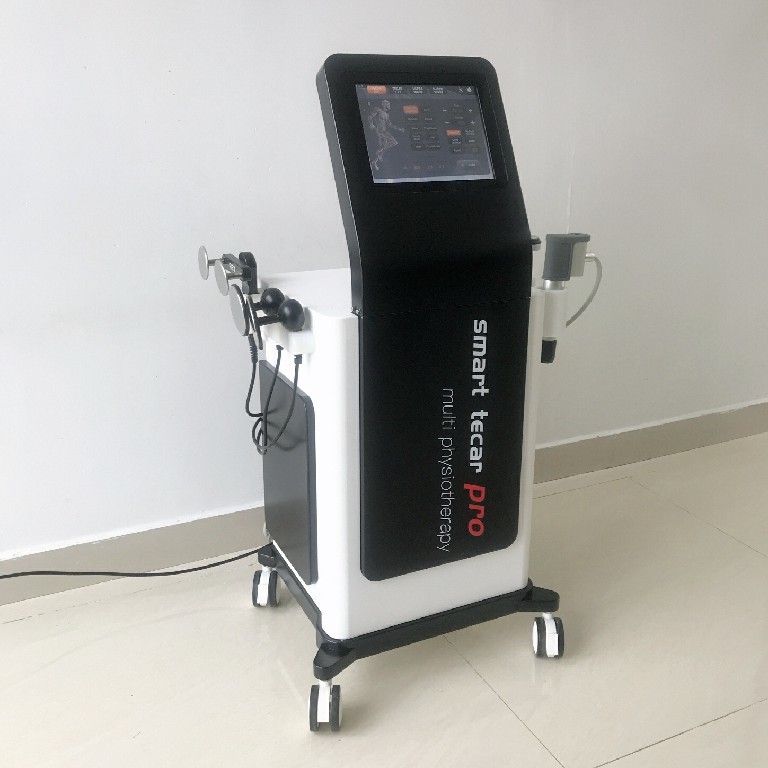 Máquina de Therpay da inquietação de ESWT com a máquina de diatermia do RF Tecar para o esporte injuiry