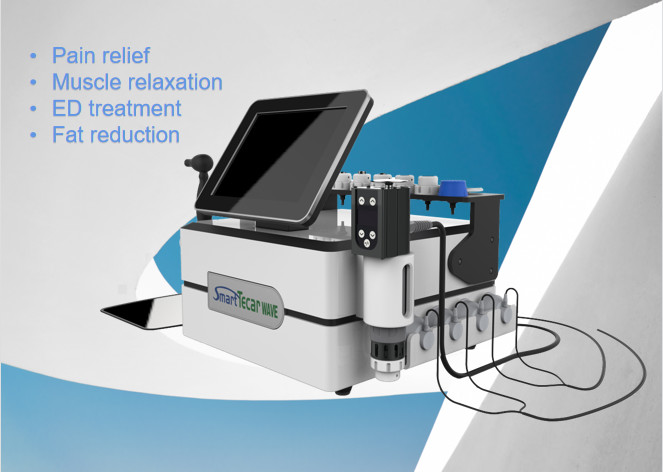 máquina da terapia de Tecar da inquietação 16Hz para a estimulação do músculo do alívio das dores