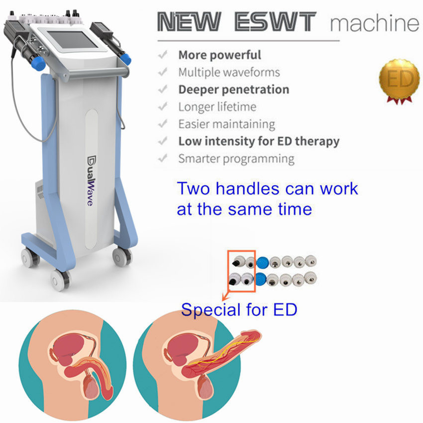 Inquietação da máquina da terapia do ED ESWT da deficiência orgânica de Ercectile para tretmen do ED