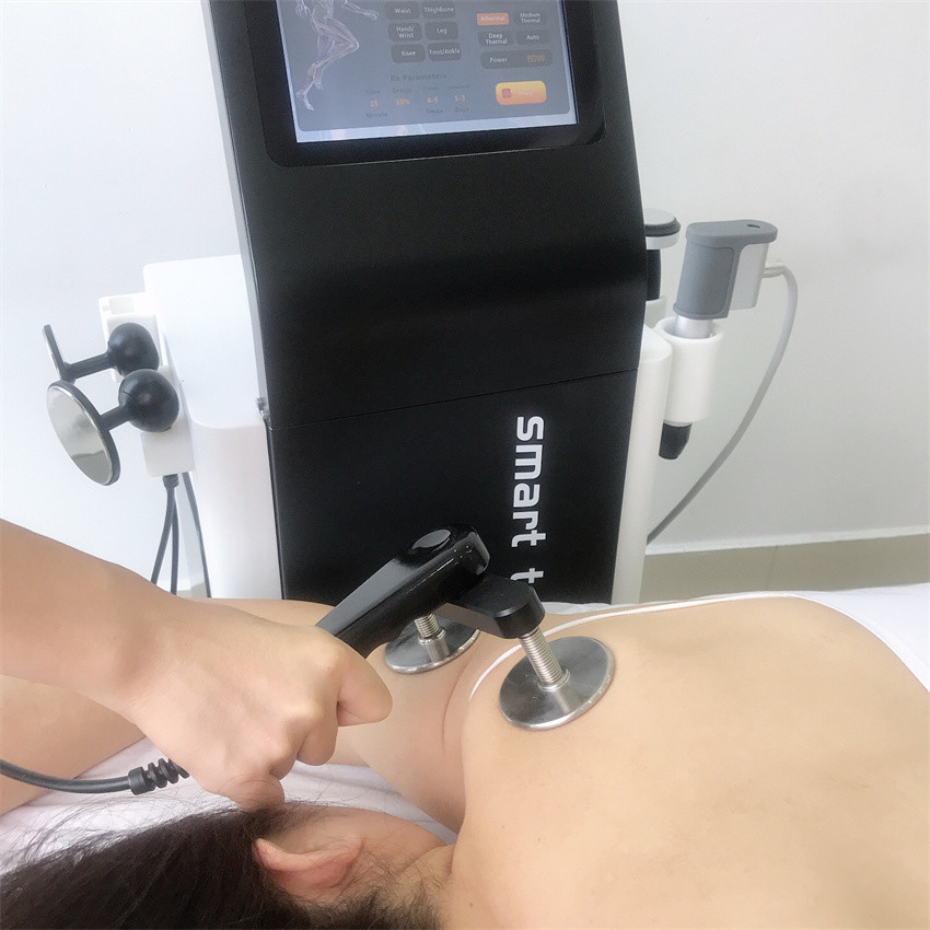 Dispositivo da diatermia da micro-ondas da máquina esperta da terapia de Tecar o pro para o músculo do corpo relaxa o alívio das dores